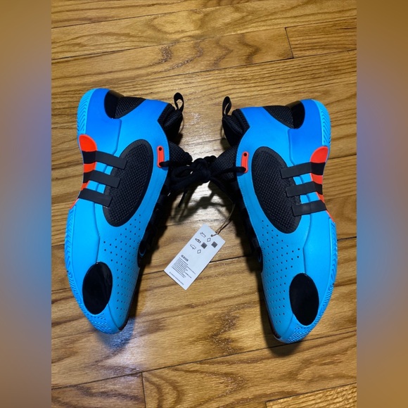 Adidas Don Issue 5 Bright Cyan Black Blue Rush Men’s Sz New No Box! - Picture 3 of 6